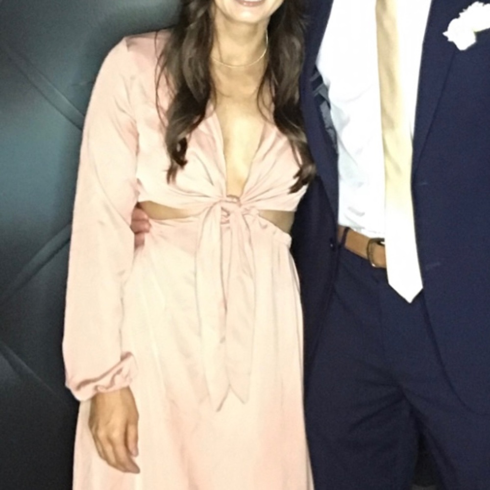 Resa Blush Slip Dress